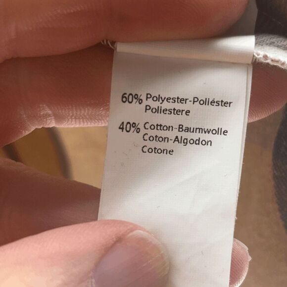 Cupshe Long Sleeve Plaid Flannel Brown White Button Shirt Size Large EUC - Picture 3 of 5